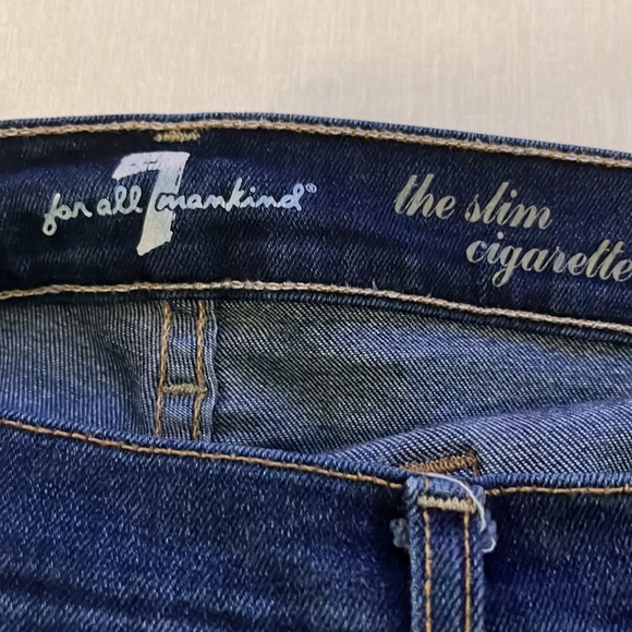 7 For All Mankind The Slim Cigarette Jeans - Picture 6 of 8